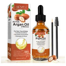 Aceite De Argán Activo De Marruecos Para Pelo Cara Cuerpo