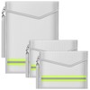 ImnBest Pack of 3 Fireproof and Waterproof Bag, Fireproof Wallet