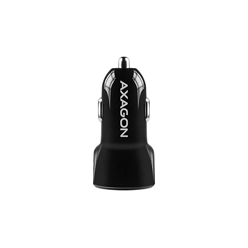AXAGON PWC-QC5 Dual Car Charger 12-24V / 2X Port QC3.0/FCP