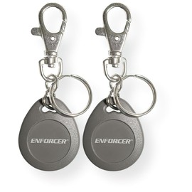 Seco-Larm PR-K1K1-AQ Pack of 2 Enforcer Proximity Keyfobs, 125kHz, Compatible with All Seco-Larm Proximity Readers