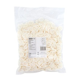 SELVA Nitrile Finger Cots Smooth, Rolled, Elastic, Powder-Free, Allergy Friendly, Covers Only One Finger Each, Very Good Tactile Sensation (Medium)