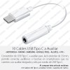 Mercader Digital 10x Adaptador Usb Tipo C A Auxiliar 3.5mm