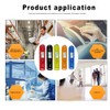 Portable Pocket Infrared Thermometer Pen, Clear LCD Display, Celsius/Fahrenheit Selection,