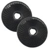 vhbw 2x Activated Carbon Filter compatible with Best Folgarida Anthracite