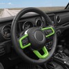 RT-TCZ for Wrangler JL Steering Wheel Trim Decal Panel Green