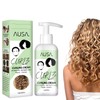 Elastic Styling Cream, Hair Cream Women/Men, Defining Curl Cream, Curl