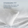 TEMPUR Classic Cotton Sheet Set Cool Gray - Split Cal