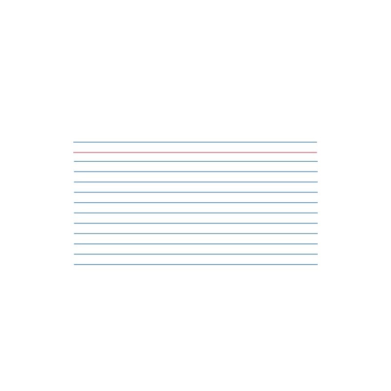 Kangaro Index Cards 170 x 235 mm Lined 190 g