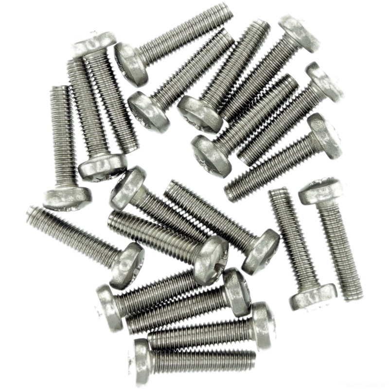 M5 (5mm x 30mm) Pozi Pan Thread Rolling Screw -