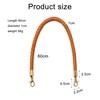 AhhiAboo Pack of 2 Leather Bag Handles, Replacement Bag Strap
