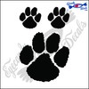 Eyecandy Decals Tiger PAW 4" Decal Sticker Plus 2 Small