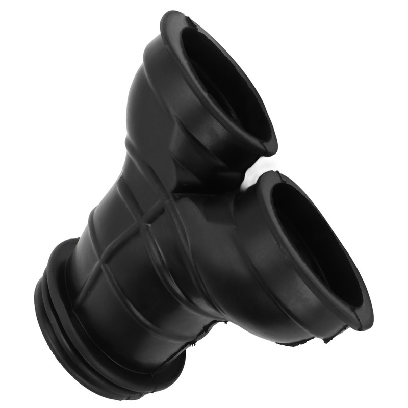 Carburetor Intake Manifold Dual Intake Boot Adaptor Rubber Replacement for