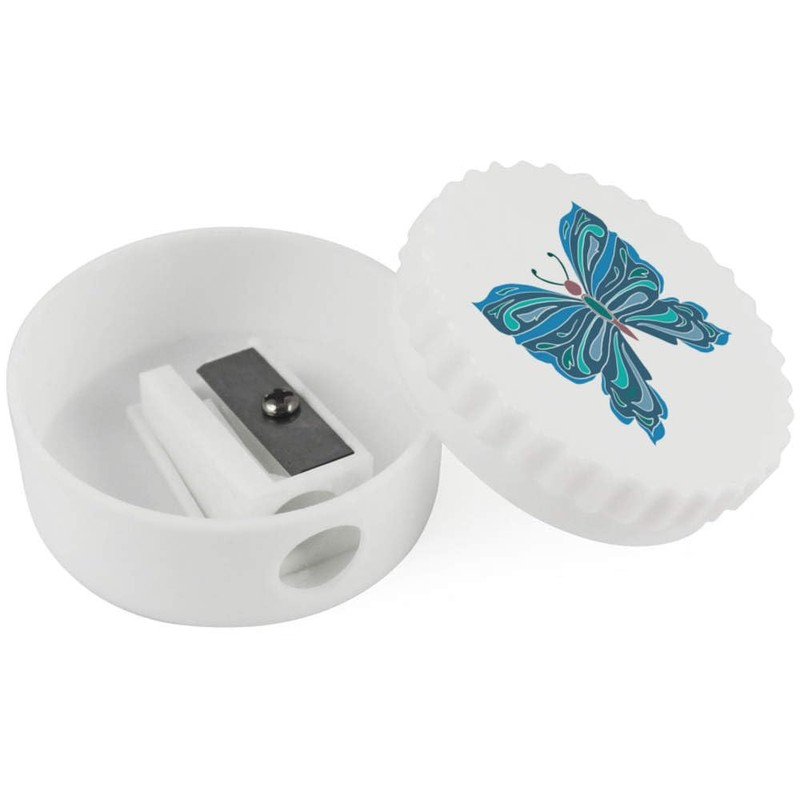 'Beautiful Butterfly' Compact Pencil Sharpener (PS00045953)