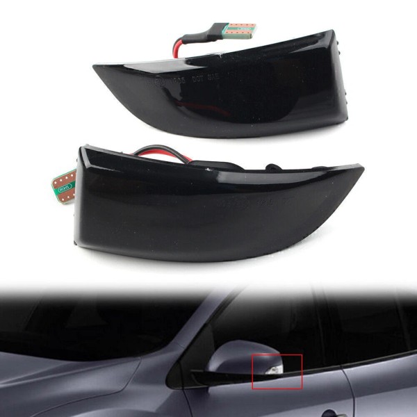 bfyaccountUSA For Renault Megane MK3 Scenic Fluence LED Dynamic Turn