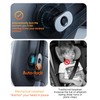 Miosugo Car Seat Headrest Pillow, Adjustable Three-Axis Support Cushion with