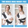 Baby Sling Carrier - Toddler Wrap Carrier with Side Support