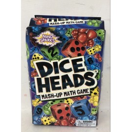 Mind Sparks DiceHeads Mash-Up Educational Math Dice Game for Kids Ages 5+