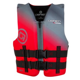 O'Brien Youth V-Back LTD CGA Life Jacekt (55-85lbs) Red
