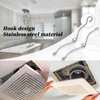 S99140208 Grille Spring Clips/Spring Set fit for Broan Nutone bathroom