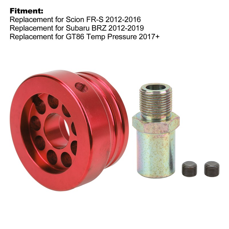 Professional Oil Filter Plate Oil Sandwich Plate Adapter Automobile Accessory
