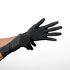 Salon Care 10ct Small Black Nitrile Gloves, Optimal Tactile Usage,