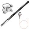 Waterproof 5.8dBi Meshtastic Lora 915MHz Solar Node/Repeaters/Module Devices Fiberglass Antenna(Black