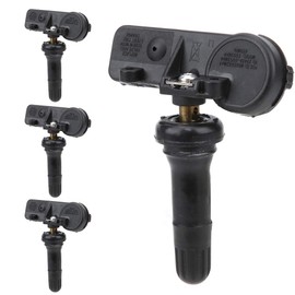 TPMS Tyre Pressure Monitoring System Sensor, 4-Piece Tyre Pressure Sensor 68241067AB 433 MHz TPMS for