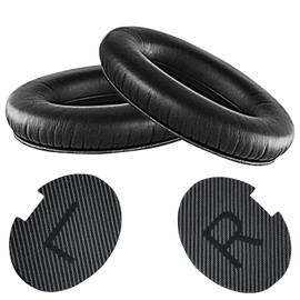 Ersatz Ohrpolster Kissen Ohrpolster Kit QuietComfort 35 QC35 SoundTrue, SoundLink Kopfhörer. schwarz