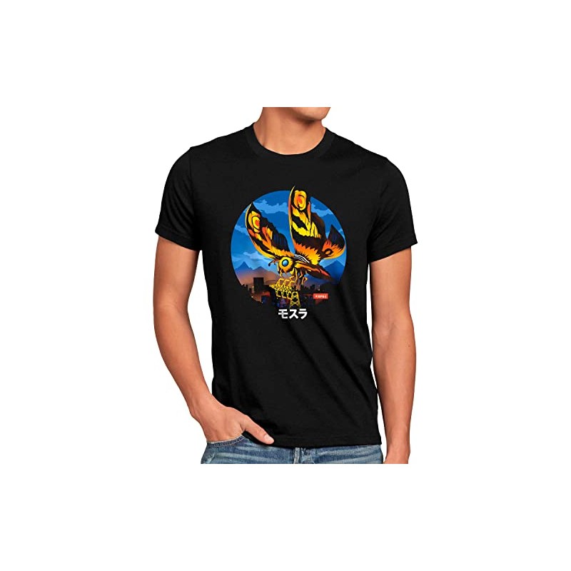 style3 Mothra Fury Men's T-Shirt Japan Monster Moth Tokyo Tokyo,