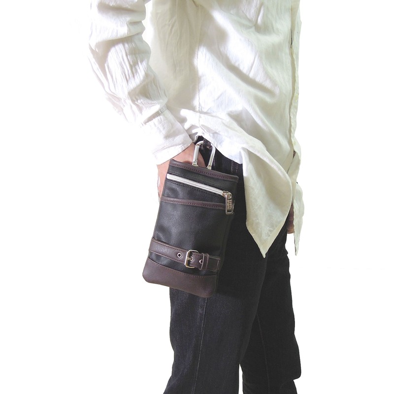 [ボウケンクラブ] ポーチ 多機能小物ケース DC-62 ブラック