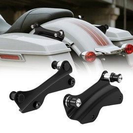 PIKPOP Docking Hardware Kit for Harley 2014-2024, 4 Point Quick Release Sissy Bar & Touring Luggage Rack Tool for Harley Davidson Touring Street Glide CVO Electra Glide Road King Road Glide