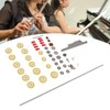Flute Repair Kit Pads DIY Maintenance Tools Set Musical Instrument