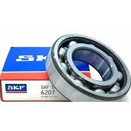 SKF 6207 Open No Seals Deep Groove Ball Bearing 35x72x17mm 100% Genuine