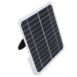 20W 5V Monocrystalline Solar Panel with 9.8ft Cable, IP68 Waterproof Wall Solar Panel Charger for Security Camera