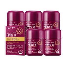 Nutri D Day Menopausal Women & Diet Vital Queen 5 pieces total 5 month supply / 뉴트리디데이 갱년기 여성&다이어트 바이탈퀸 5개 총 5개월분