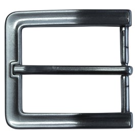 BELTINGER Belt Buckle Simple 4.0 cm | Buckle Interchangeable Buckle Belt Buckle 40 mm Solid | Pin Buckle | Interchangeable Belt up to 4 cm, silver