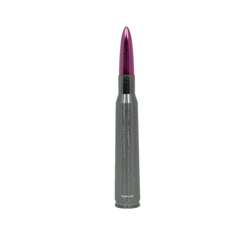 VMS Gunmetal Pink Bullet Antenna For Ford F150 F250 F350