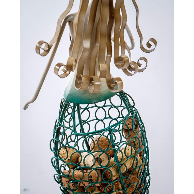Mermaid Cork Caddy Wine Cork Holder Displays And Stores over