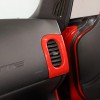 Carworld66 For Corvette C6 2005-2013 Red ABS Car Dashboard Side