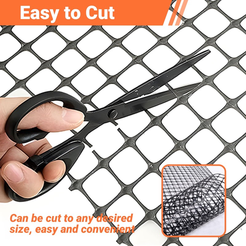 Bi-Directional Geogrid for Retaining Wall 3ft x 52ft,Geogrid Used for