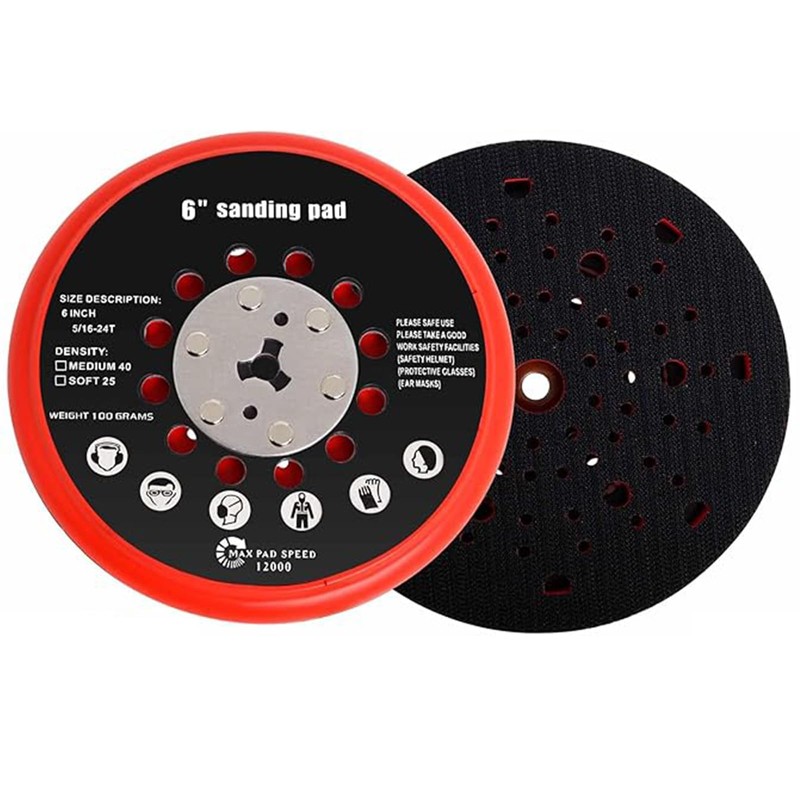 Wjelet Sanding Disc 150 mm with Hook and Loop Compatible