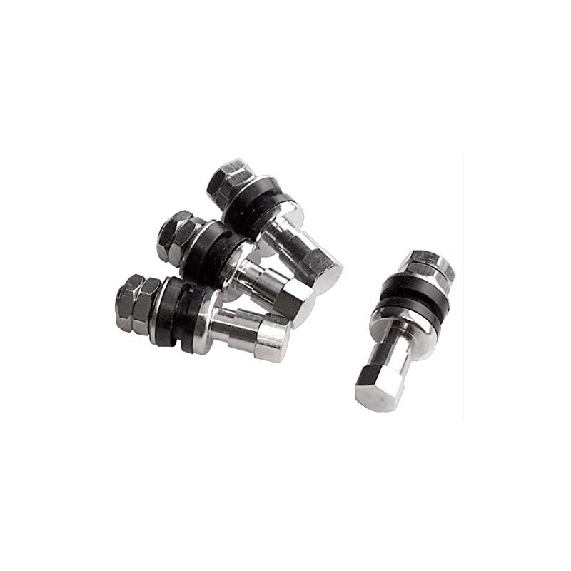Billet Specialties 999900 Bolt-In Valve Stem, Chrome (Pack of 4)