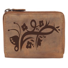 Greenburry Vintage Women's Purse Brown I 13 x 3 x 10 cm, Motif 07, Vintage