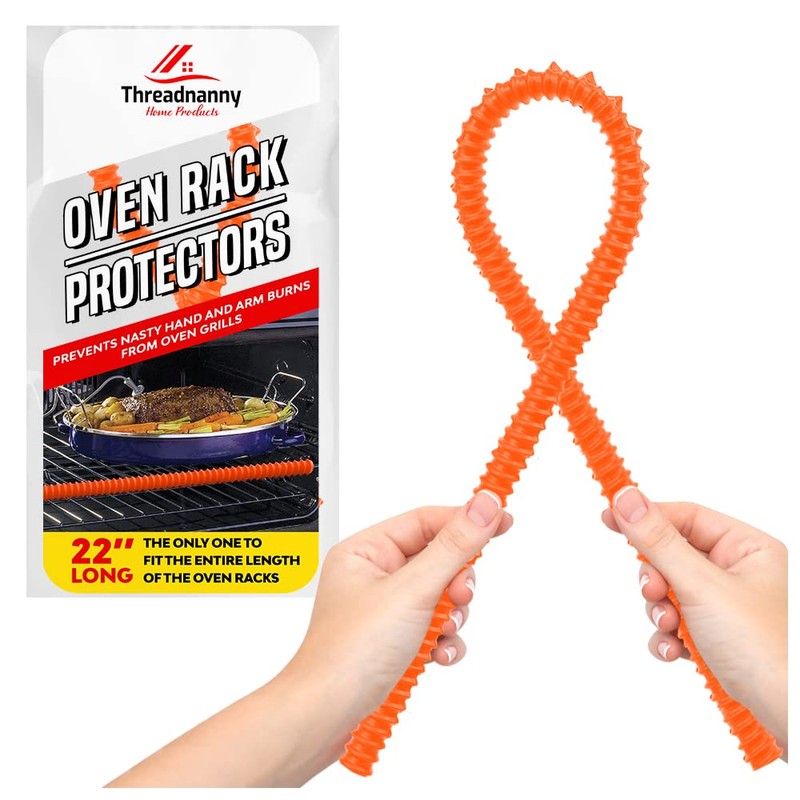 Silicone Oven Guards for Racks, Heat Resistant Oven Rack Shields,