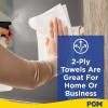 POM Individually Wrapped 2-Ply Paper Towels (110 sheets/roll, 30 rolls)
