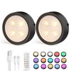 Puck Lights with Remote Battery Operated Lights Rechargeable Closet Lights