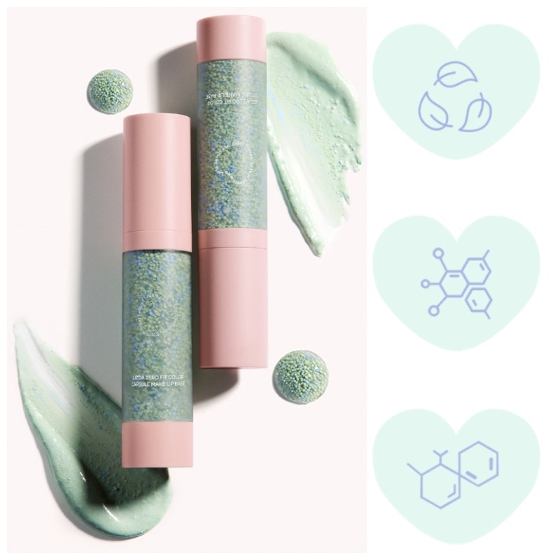 LIZDA Zero Fit Color Capsule Make Up Base 20g, Shade:02