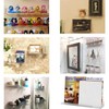 Cerpourt Cerpourt Acrylic Floating Wall Ledge Shelf, Clear Bathroom Storage