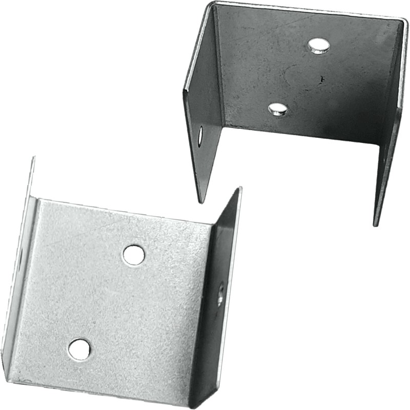 Fence Panel Clips Trellis U Clip Bracket for Timber Posts,