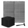 30 Pack Drainage Interlocking Tiles, 12”x12” Modular Interlocking Floor Tiles